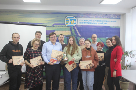 Турнир по шашкам среди молодых учёных КрасНИИСХ